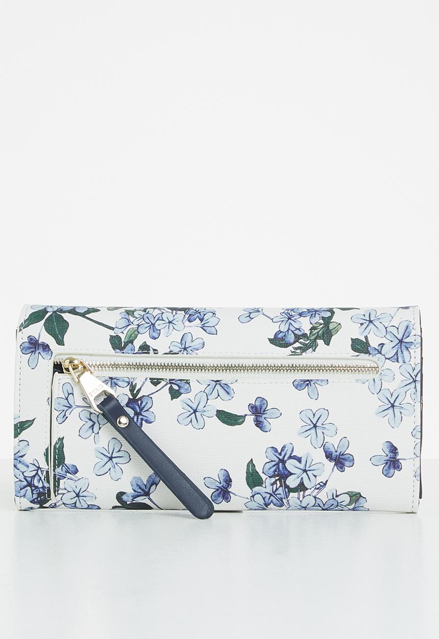 POLO - Polo floral clutch purse - blue