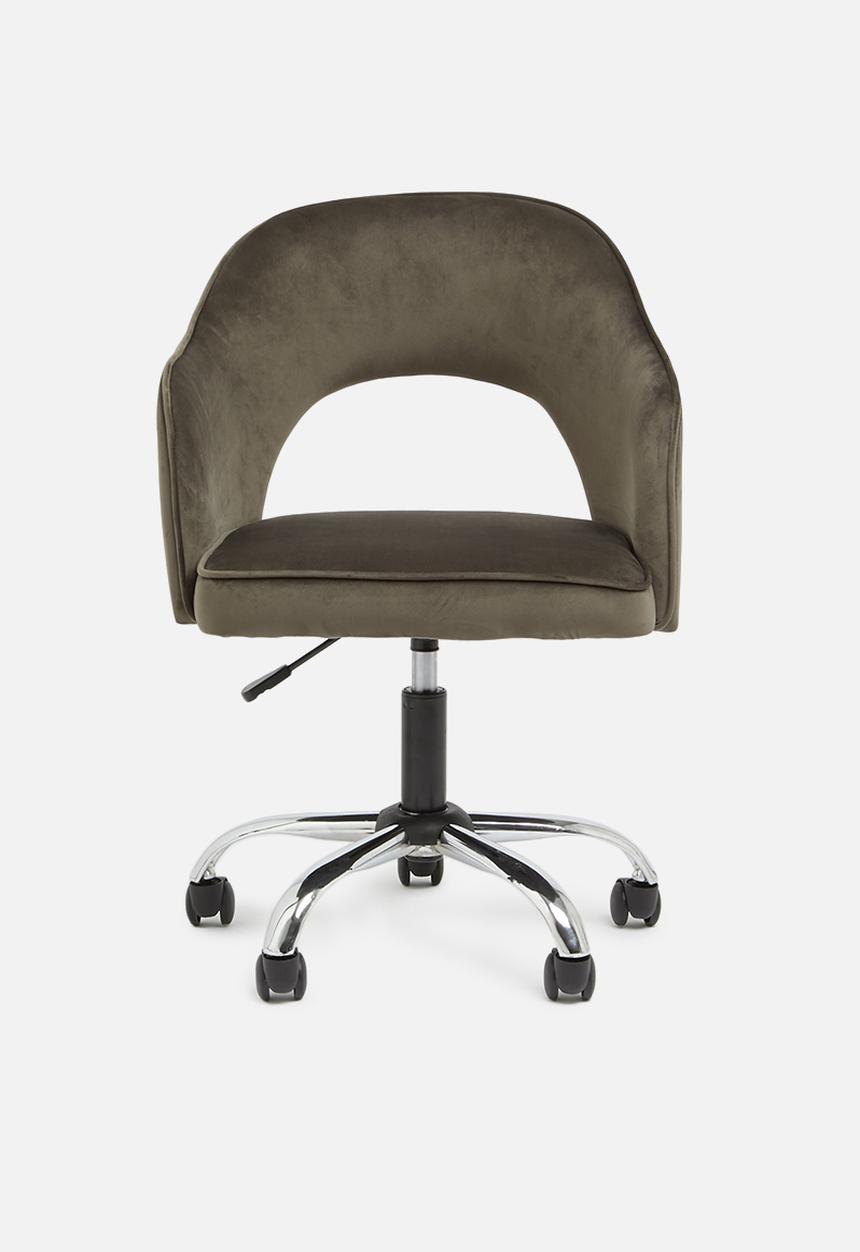 Sixth Floor - Sierra office chair - charcoal