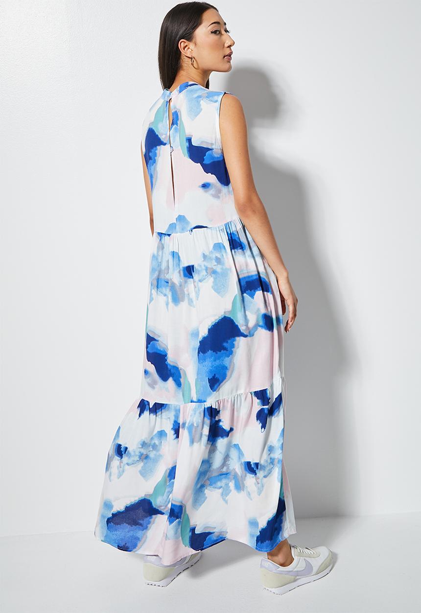 Superbalist - Sleeveless tiered dress - multi