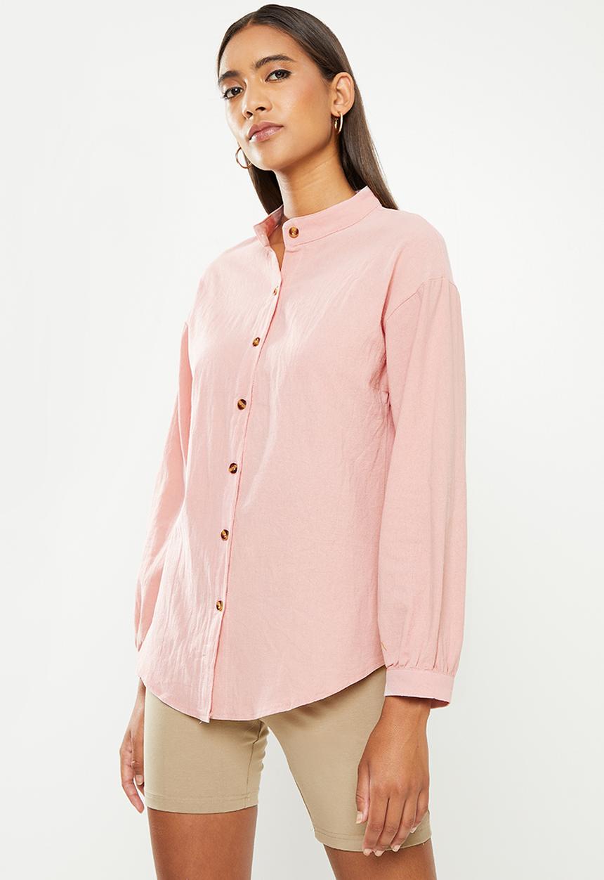 dailyfriday - Button up shirt - dusty pink