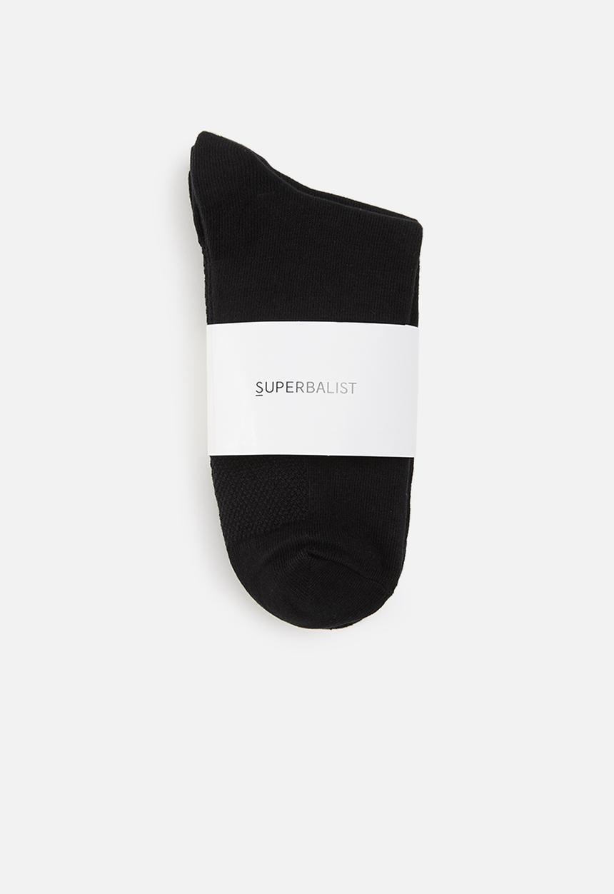 Superbalist - 3 pack socks - black