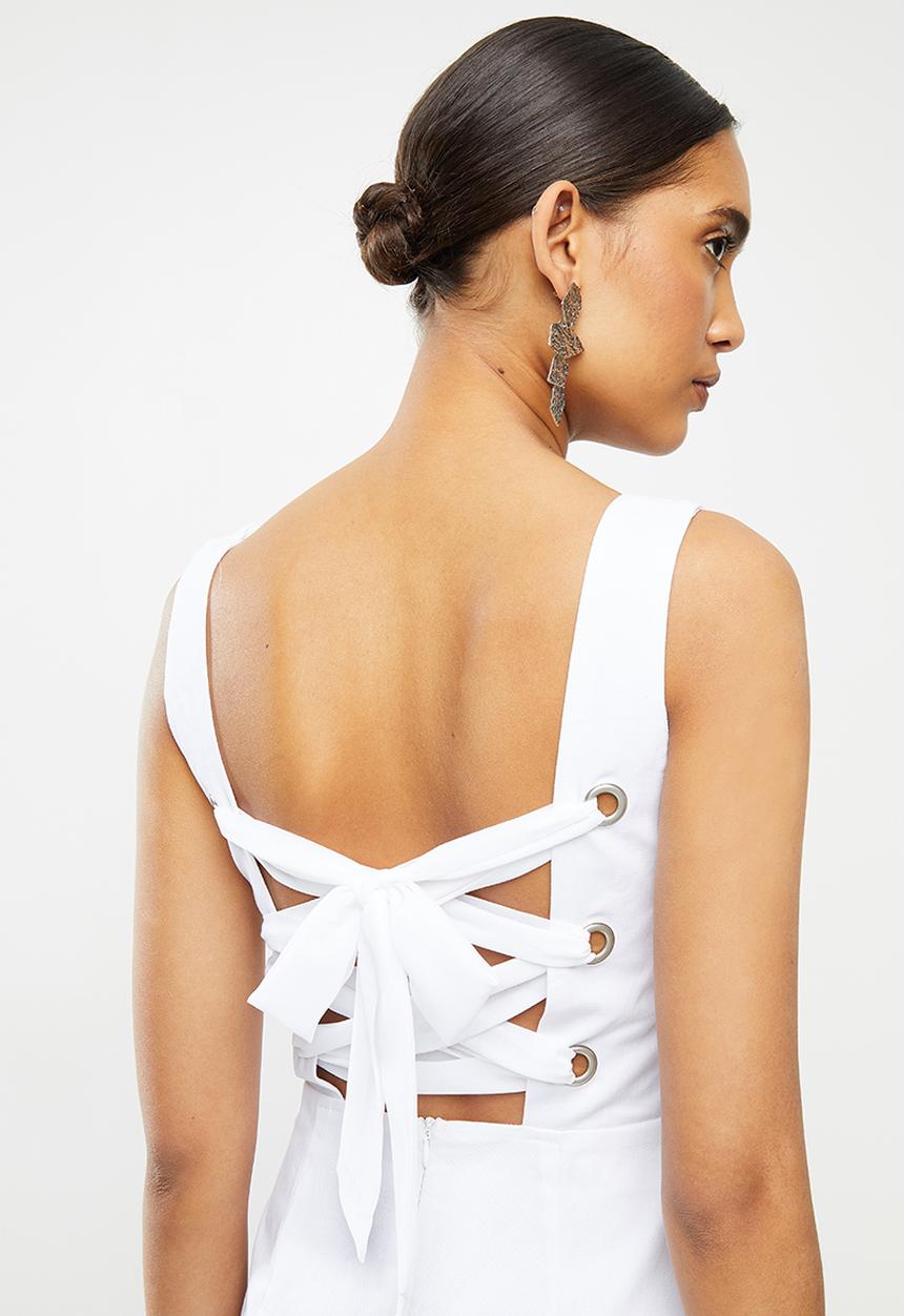 Glamorous - Hailey dress - white