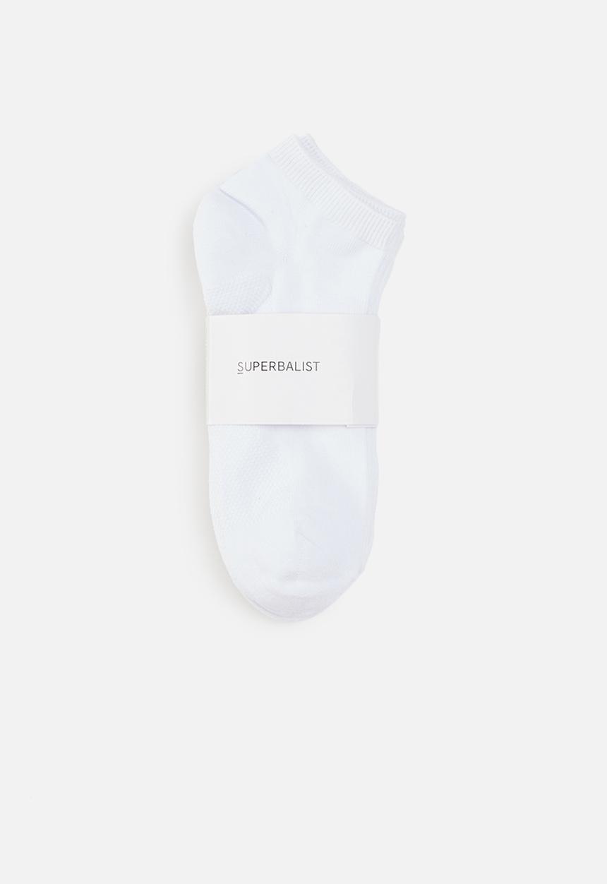 Superbalist - 5 pack ankle socks - white