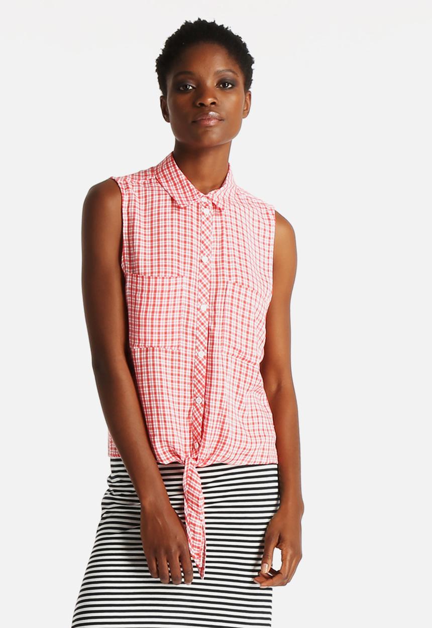 ONLY - Berry Tie-Shirt