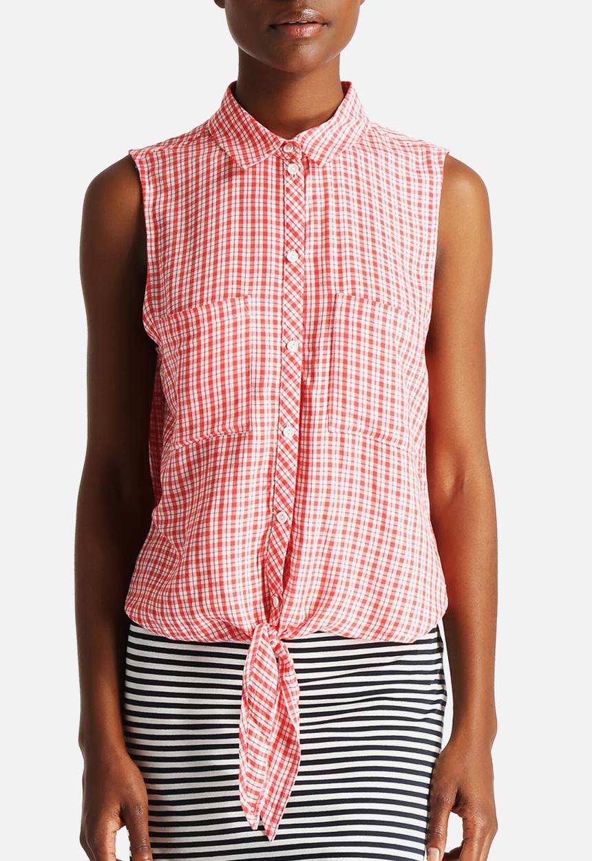 ONLY - Berry Tie-Shirt