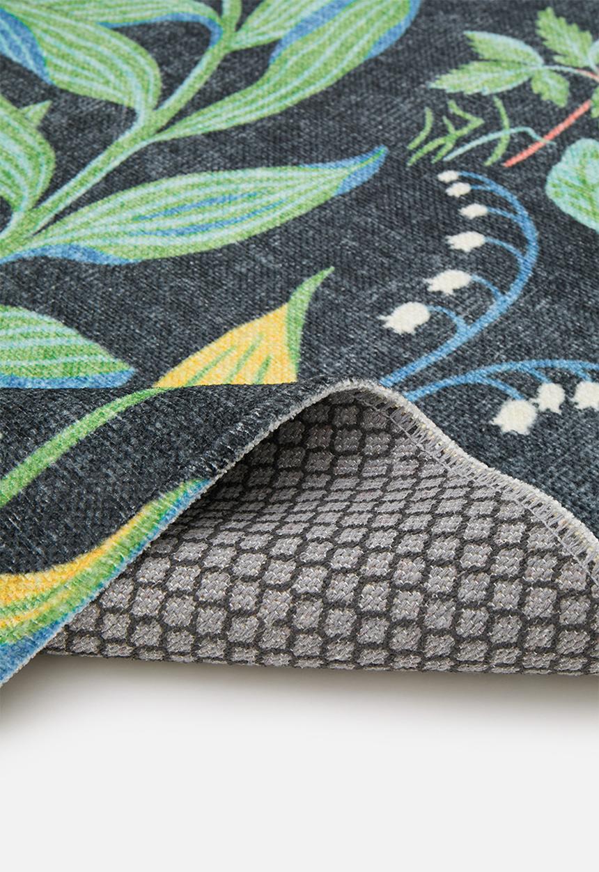 Sixth Floor - Eve printed rug - secret garden