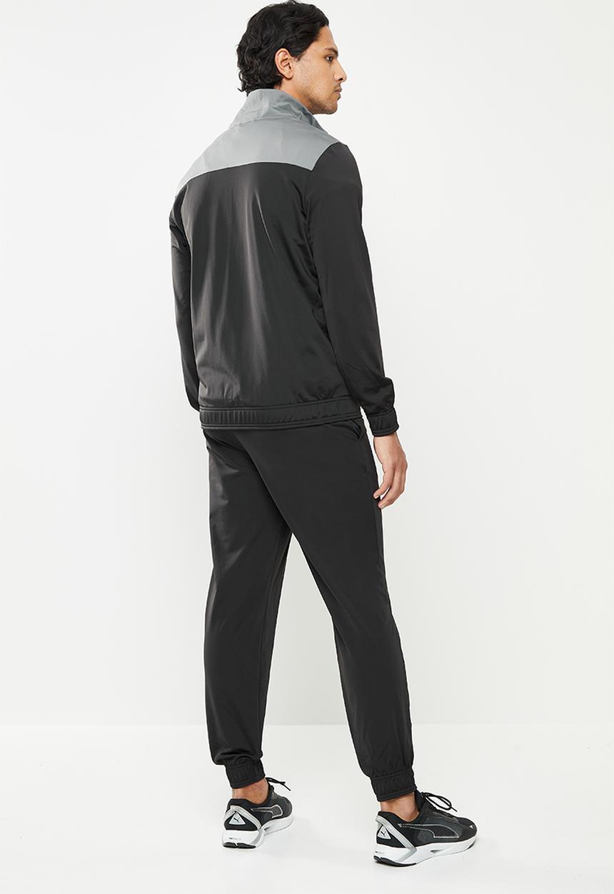 PUMA - Colorblock tracksuit cl - puma black