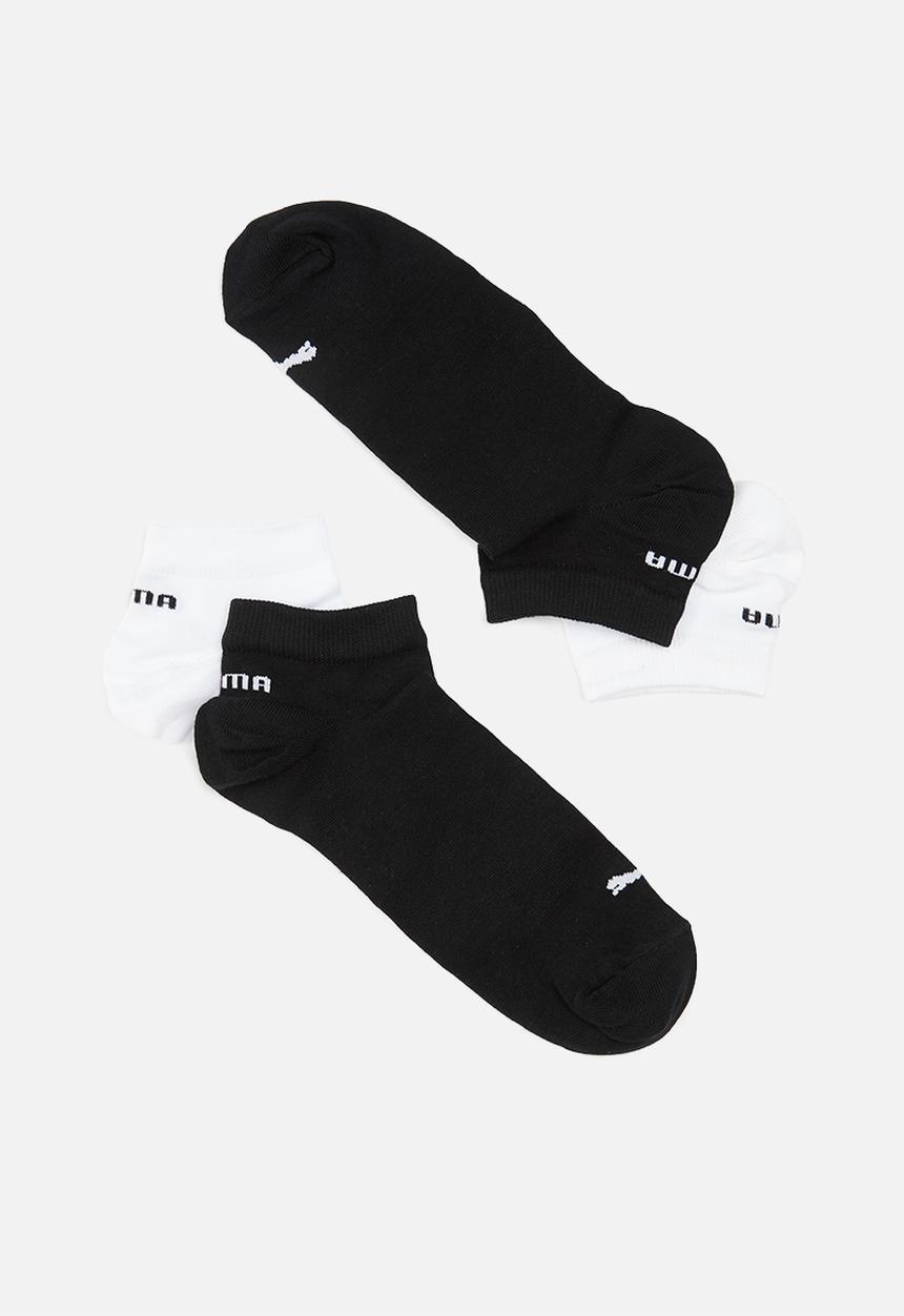 PUMA - 2 Pack secret socks -  black & white