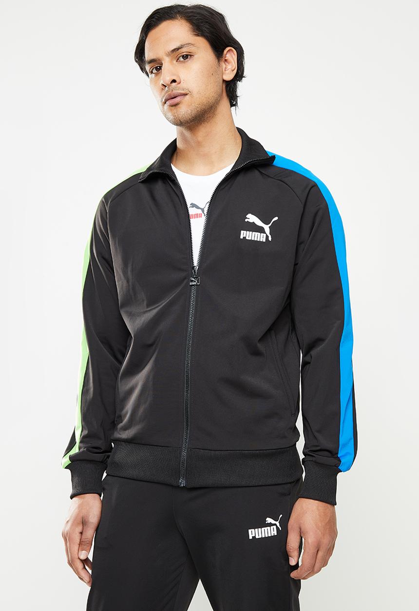PUMA - Iconic t7 track jacket  - puma black