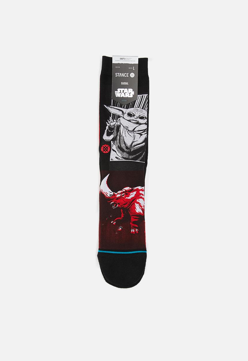 Stance Socks - Manga mudhorn socks - black