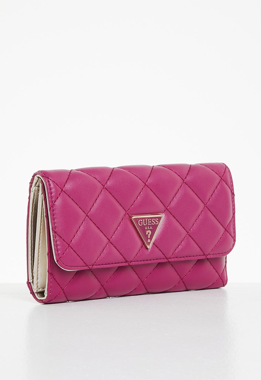 GUESS - Cessily slg multi clutch - fuchsia