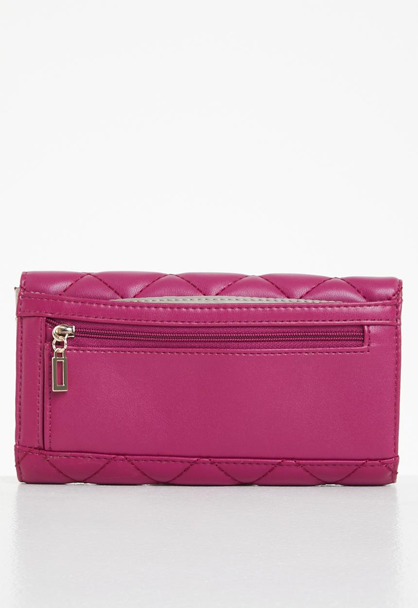 GUESS - Cessily slg multi clutch - fuchsia