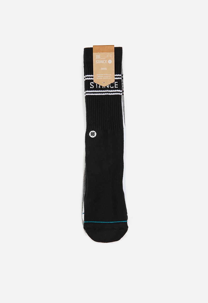 Stance Socks - Basic 3 pack crew socks - multi