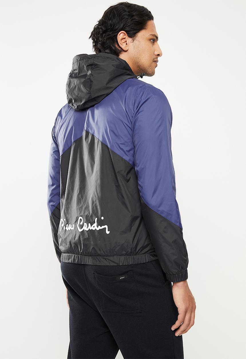 Pierre Cardin - Athleasure hooded jacket - blue