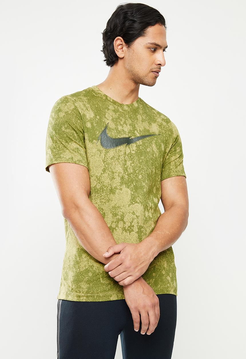 Nike - Dri-FIT Training  Tee  stry pck hldy - coriander