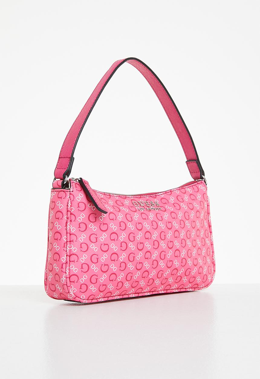 GUESS - Karlan mini top zip crossbody - pink