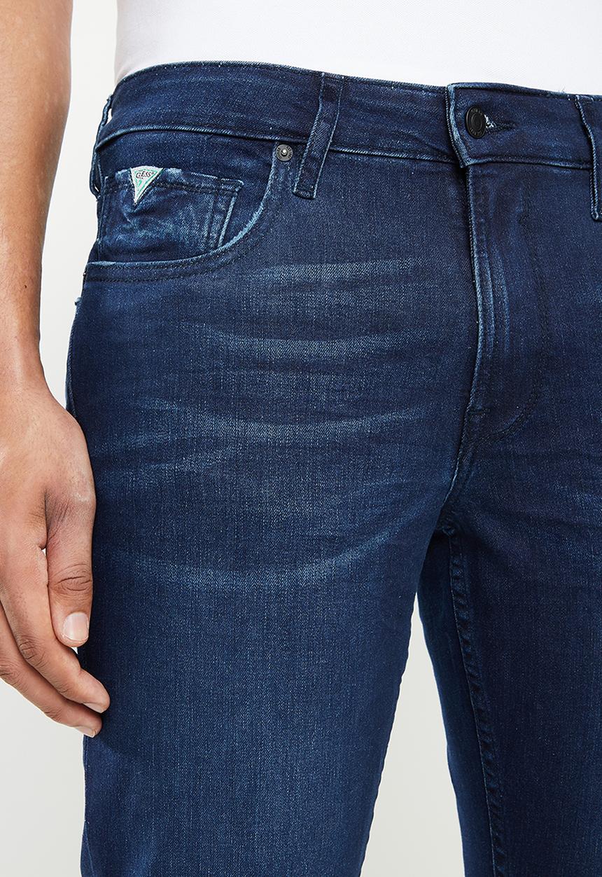 GUESS - Ringer slim fit tapered jeans - blue