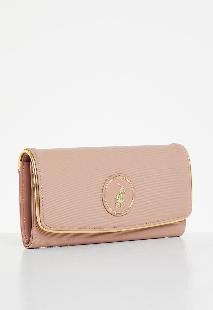 POLO - Nautical clutch purse - pink