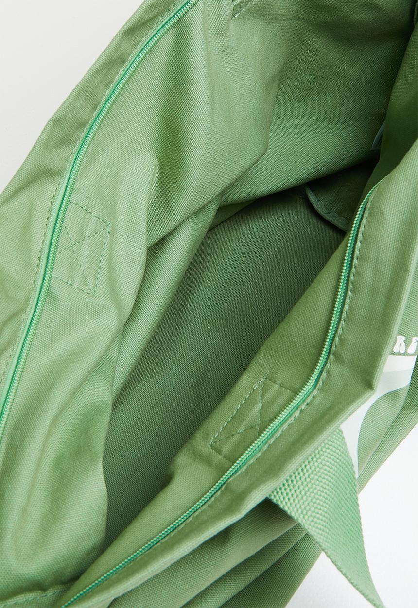 Rubi - Canvas tote bag - green