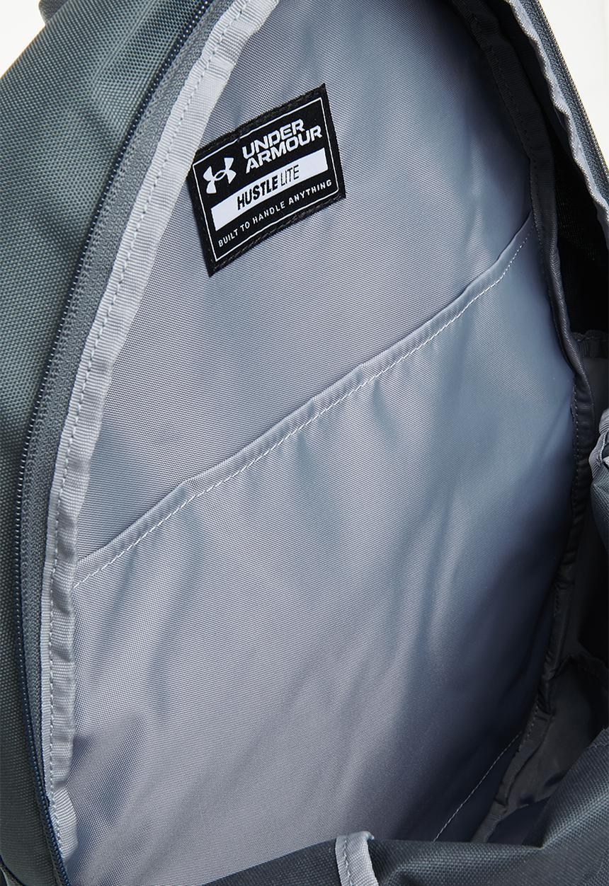Under Armour - Ua hustle lite backpack - pitch gray/pitch gray/black