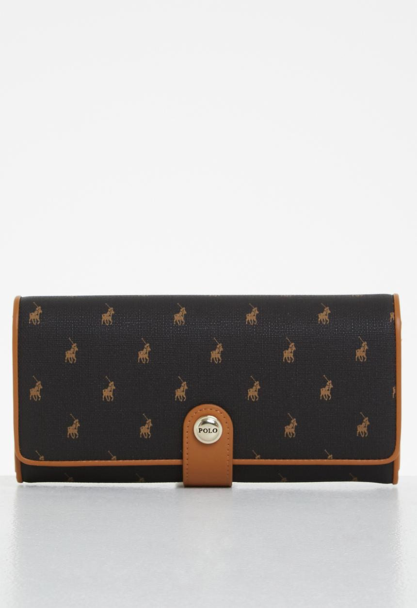 POLO - Iconic clutch purse - brown
