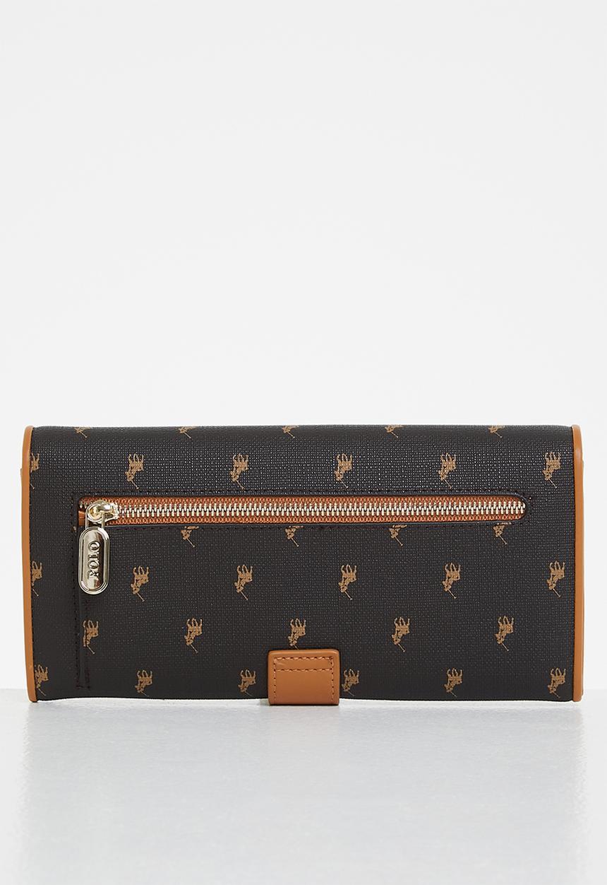 POLO - Iconic clutch purse - brown