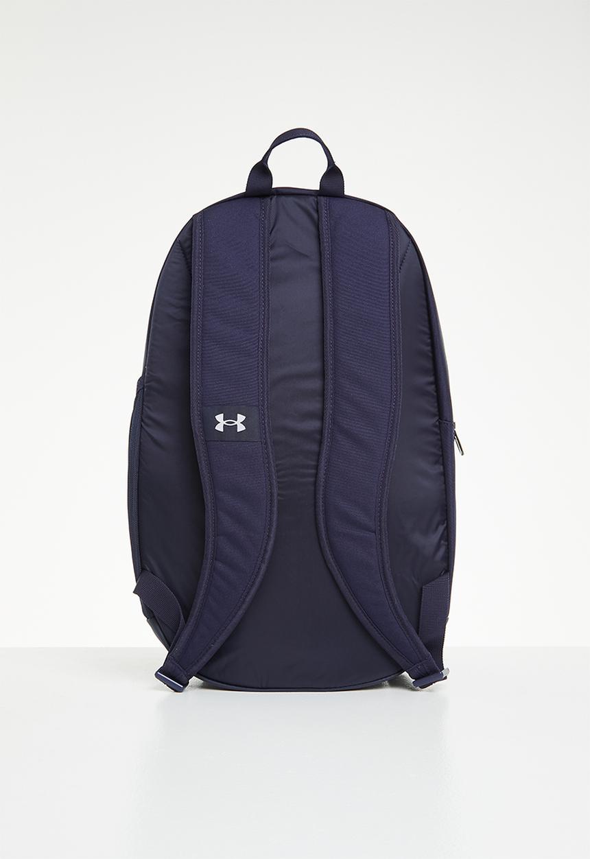 Under Armour - UA Hustle Lite Backpack - Midnight Navy/Midnight Navy/ Metallic Silver