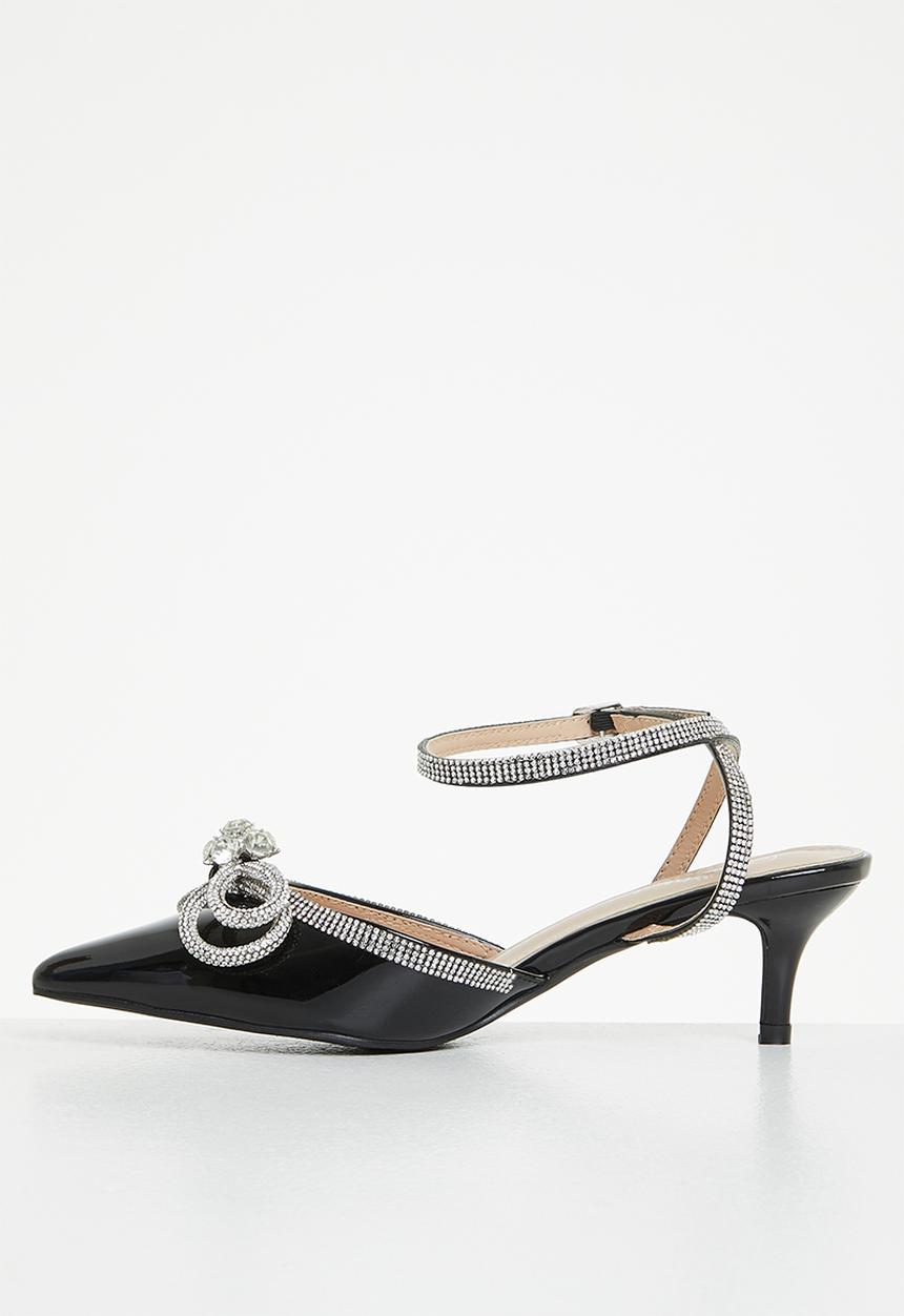 Miss Black - Pinafore1 heel - black