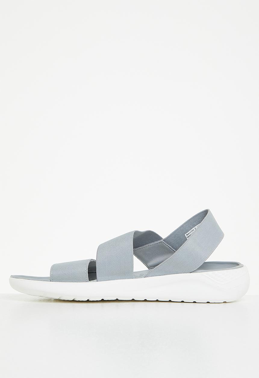 Crocs - Literide stretch sandal  - light grey