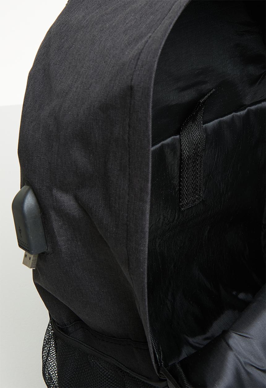 Rebel Republic - Plain backpack - black