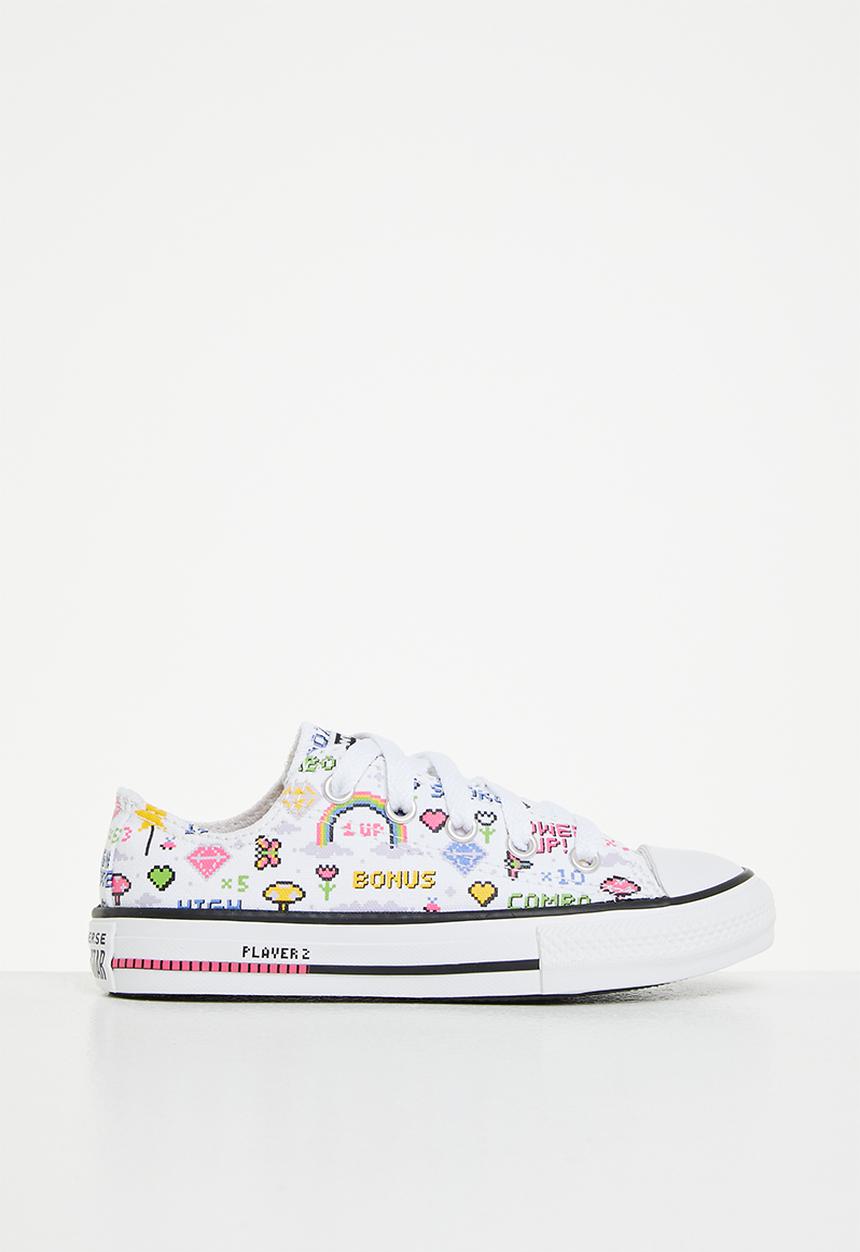 Converse - Chuck Taylor all star - white/black/bold pink