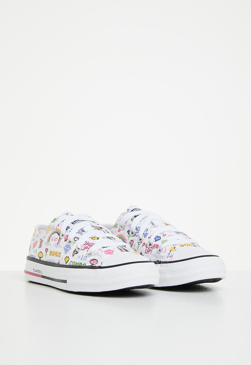Converse - Chuck Taylor all star - white/black/bold pink