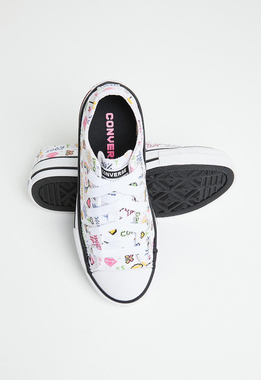 Converse - Chuck Taylor all star - white/black/bold pink