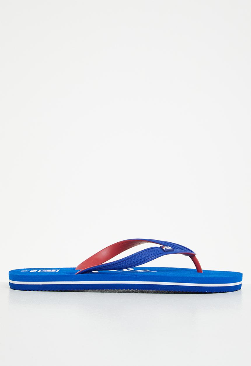 FILA - Surf thong  - royal blue/chinese red/white