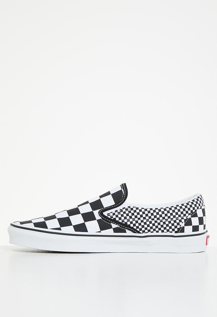 Vans - Classic slip-on - (checker) black & white
