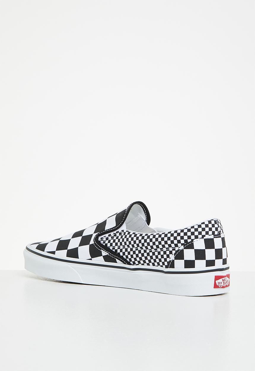 Vans - Classic slip-on - (checker) black & white