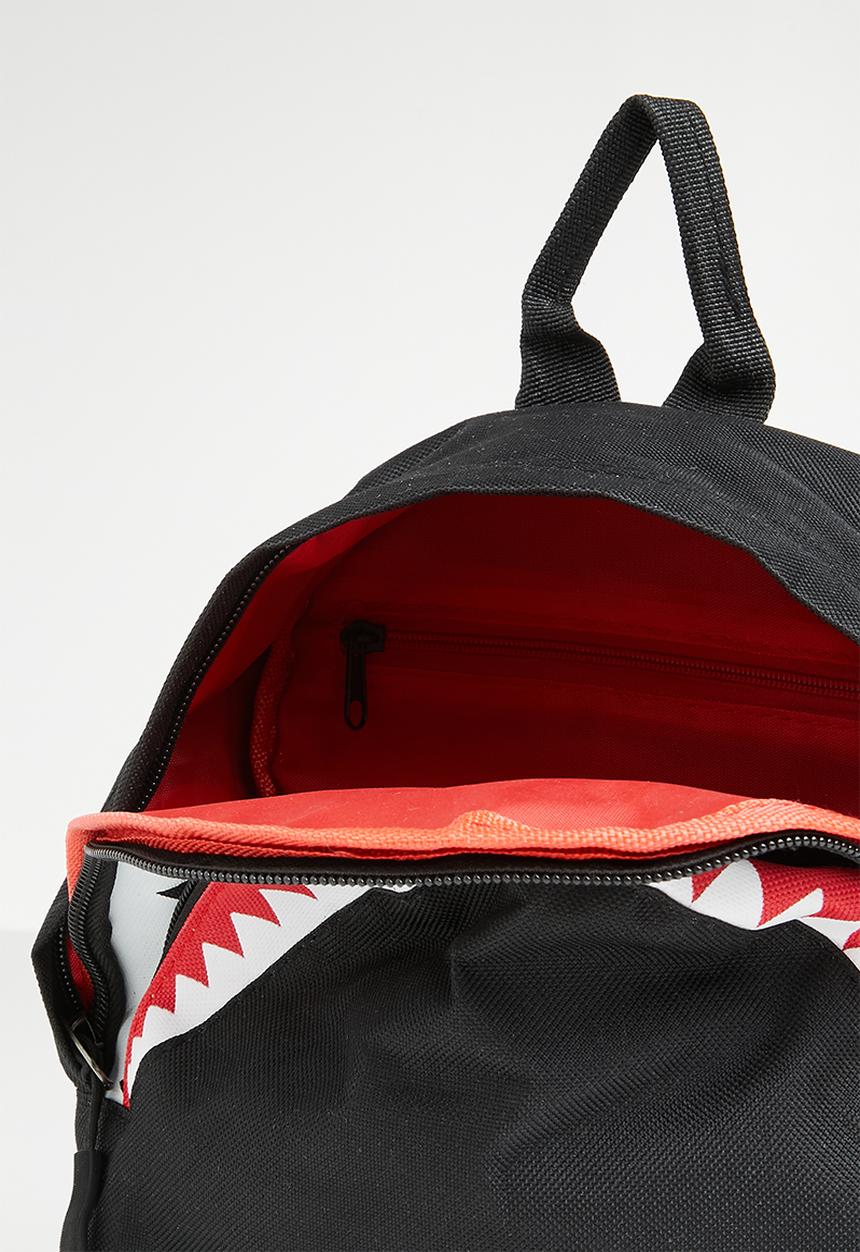 Pop Candy - Boys shark bag - black