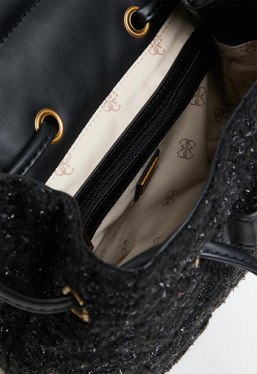 GUESS - Cessily flap backpack - black