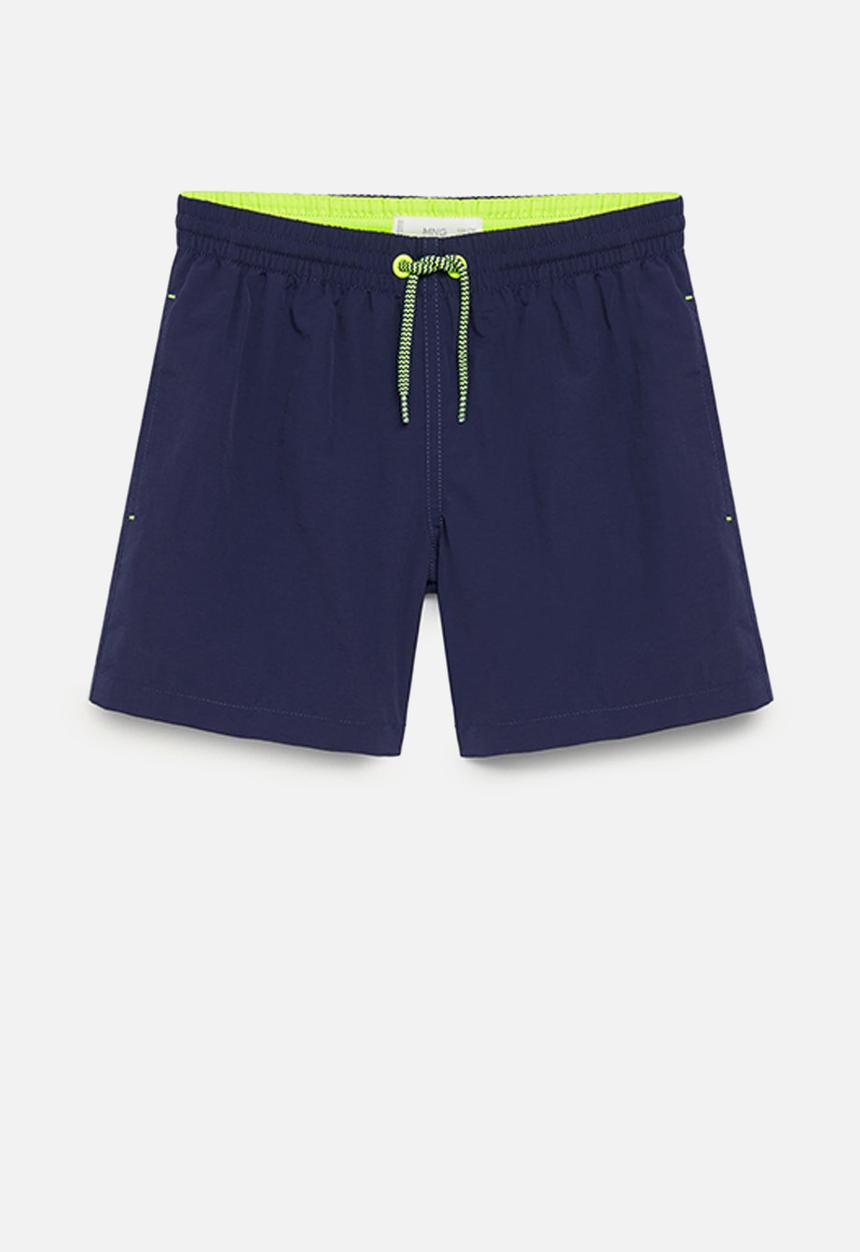 MANGO - Swimming trunk luis - blue