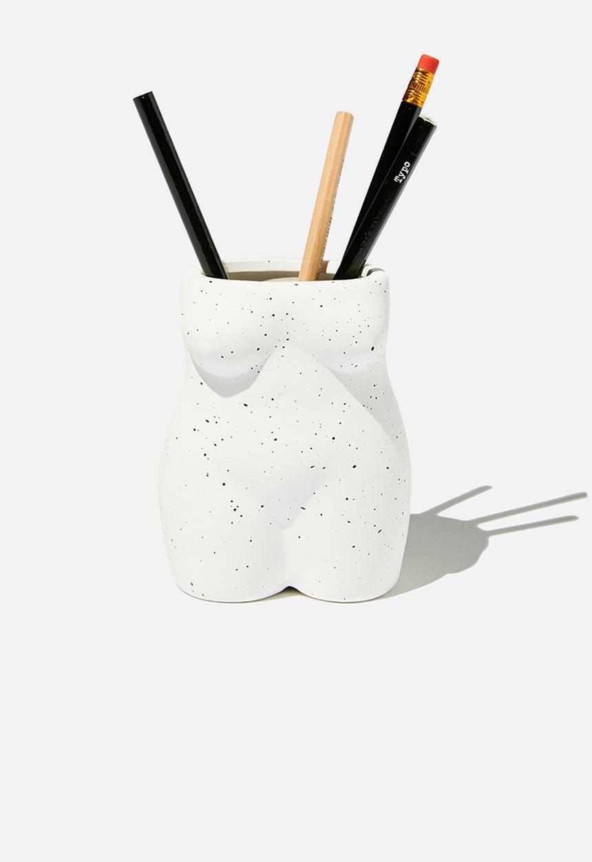 Typo - Pen holder-speckle female