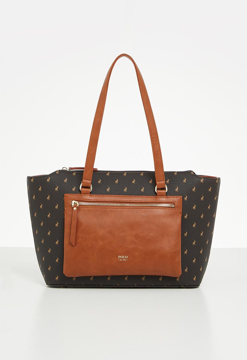 POLO - Polo tote - brown