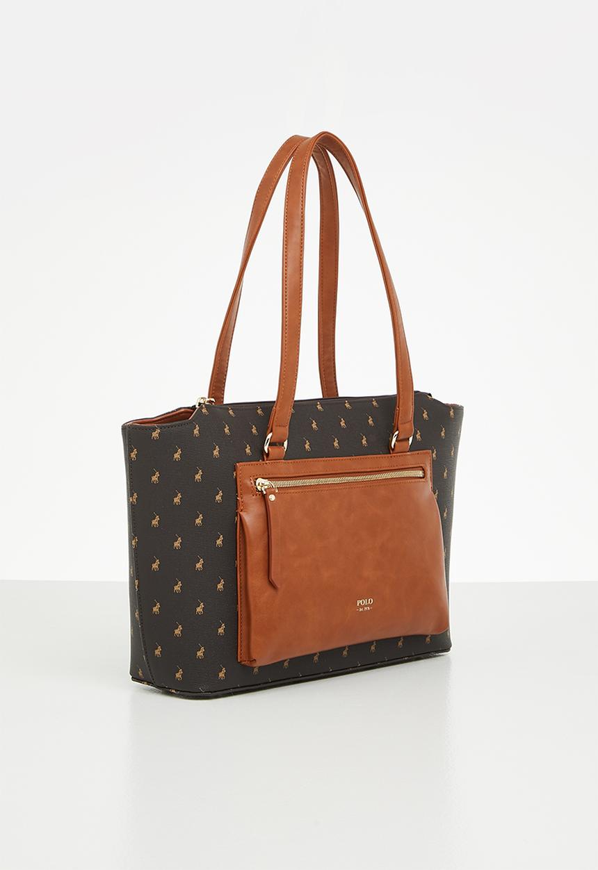 POLO - Polo tote - brown