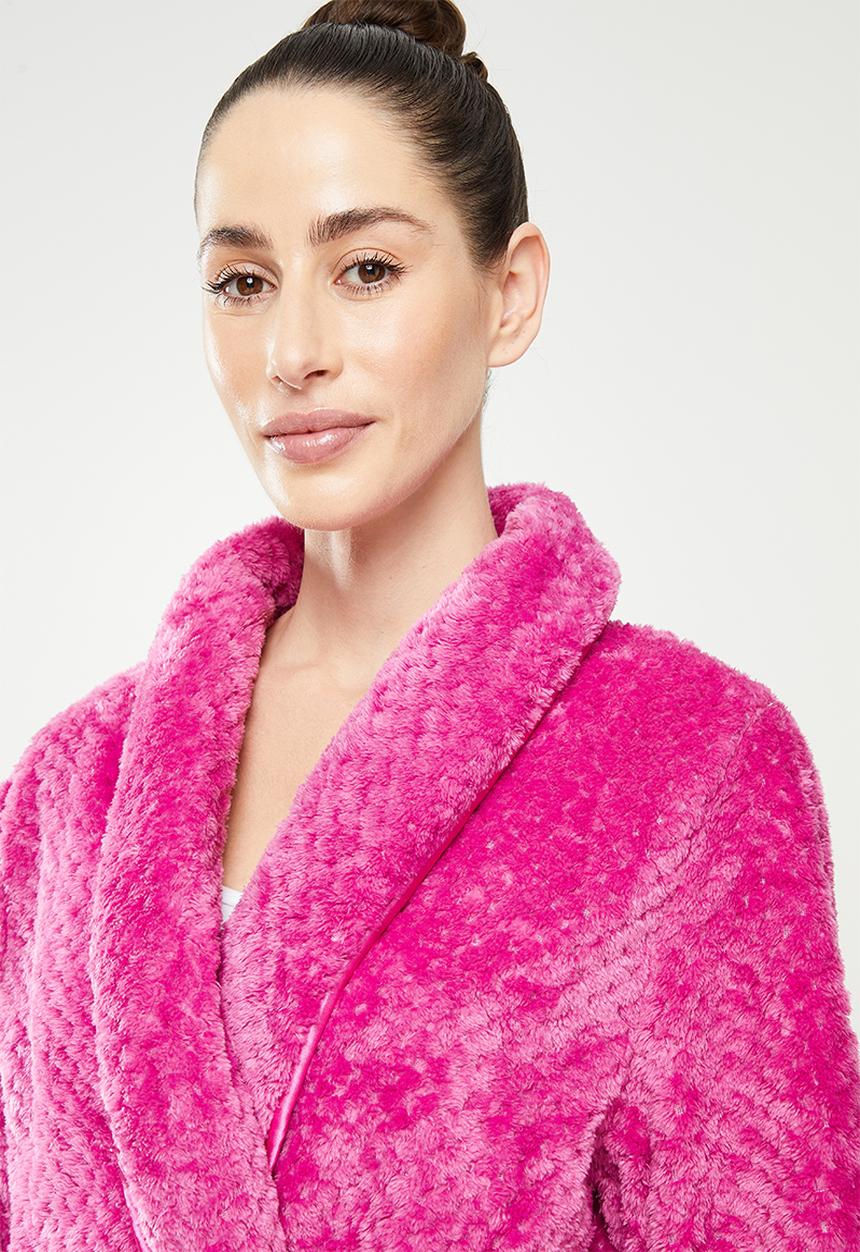 dailyfriday - Plush robe - pink