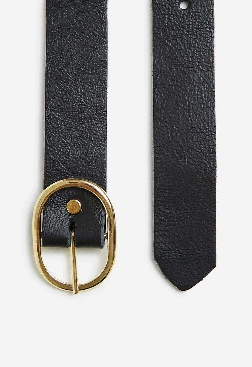 Superbalist - Mulalo leather belt - black