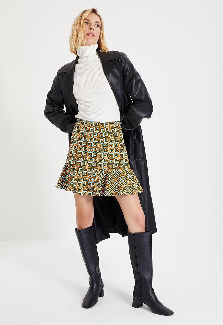 Trendyol - Ruffle skirt - multi