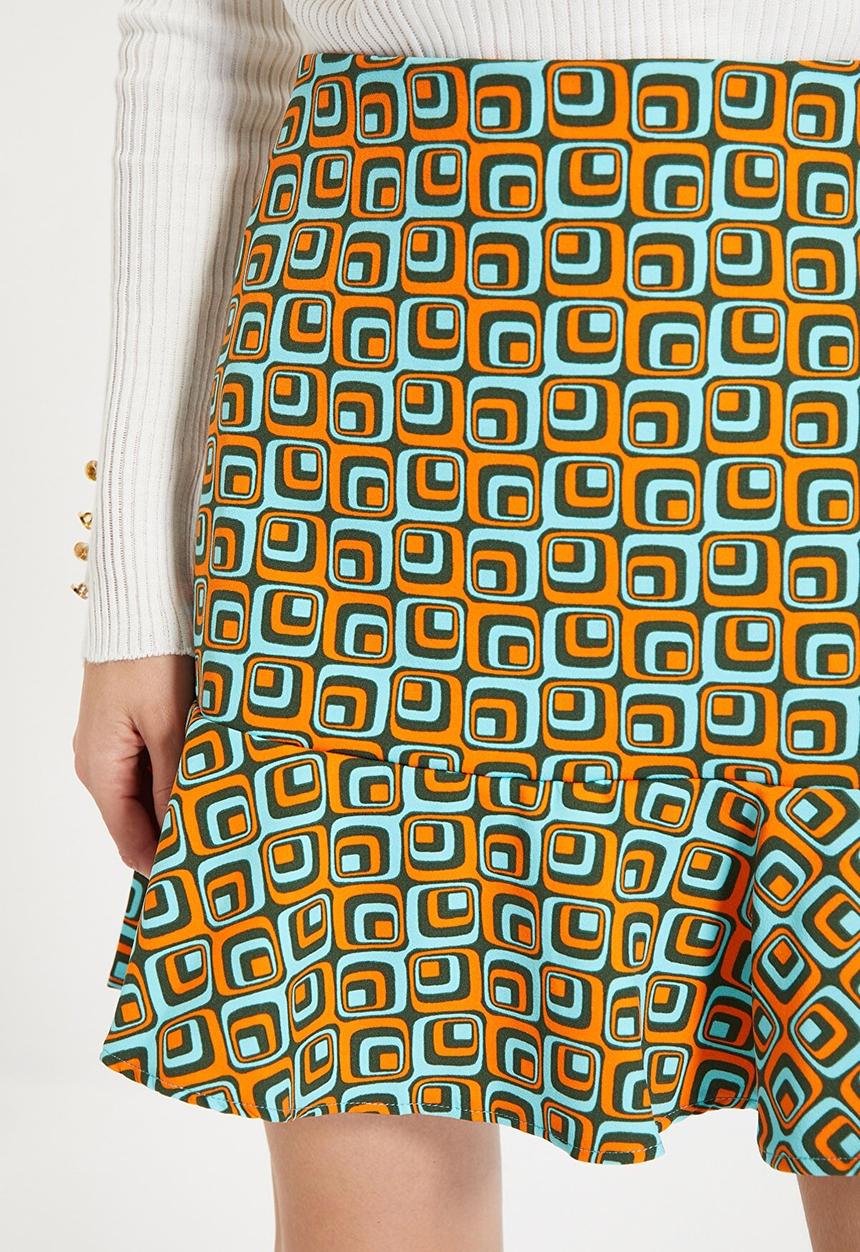 Trendyol - Ruffle skirt - multi