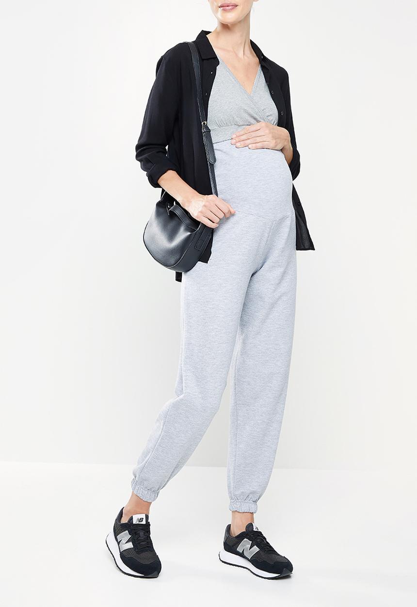 Superbalist - Maternity fleece jogger pant - grey melange