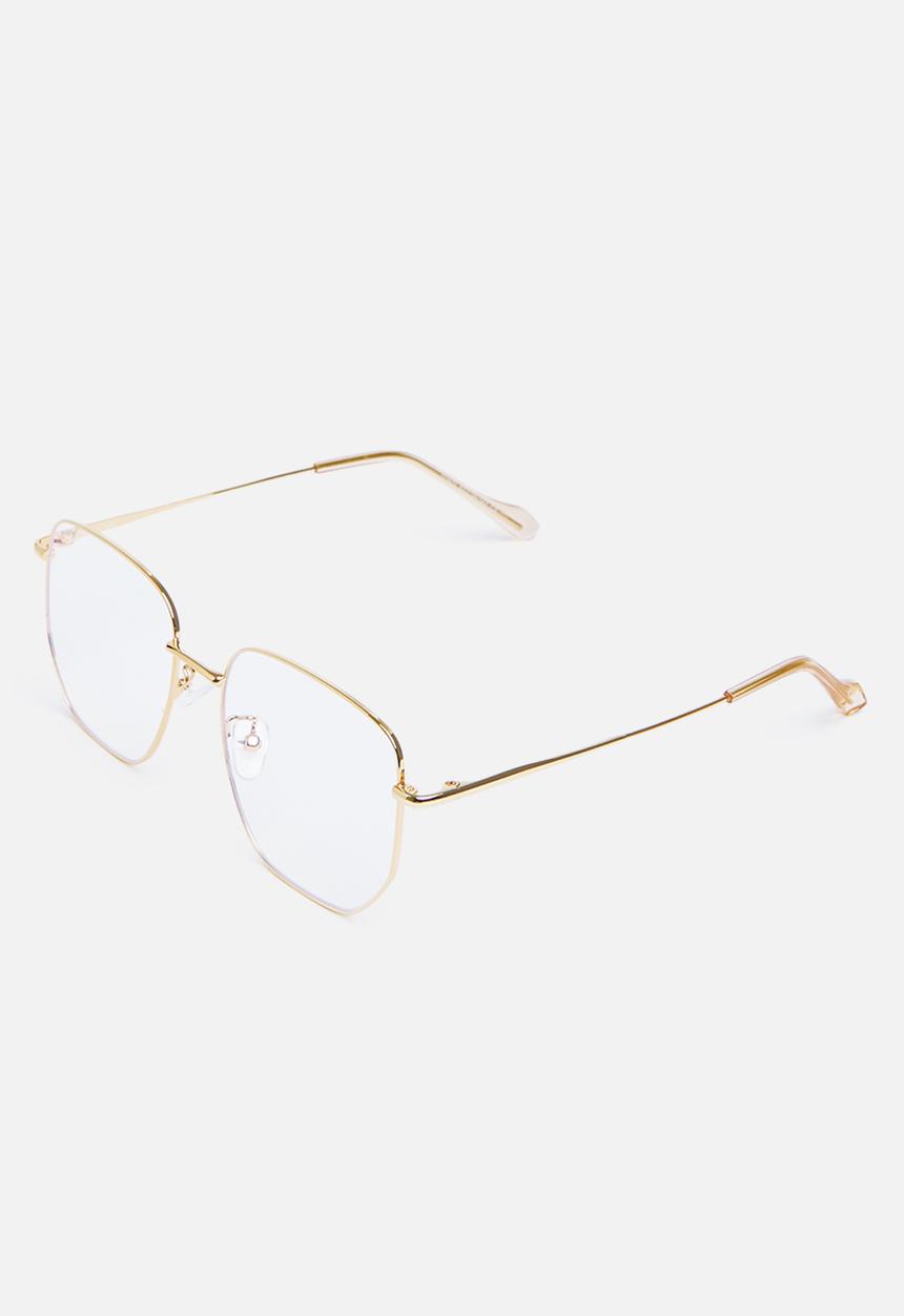 Superbalist - Mike blue light glasses-gold