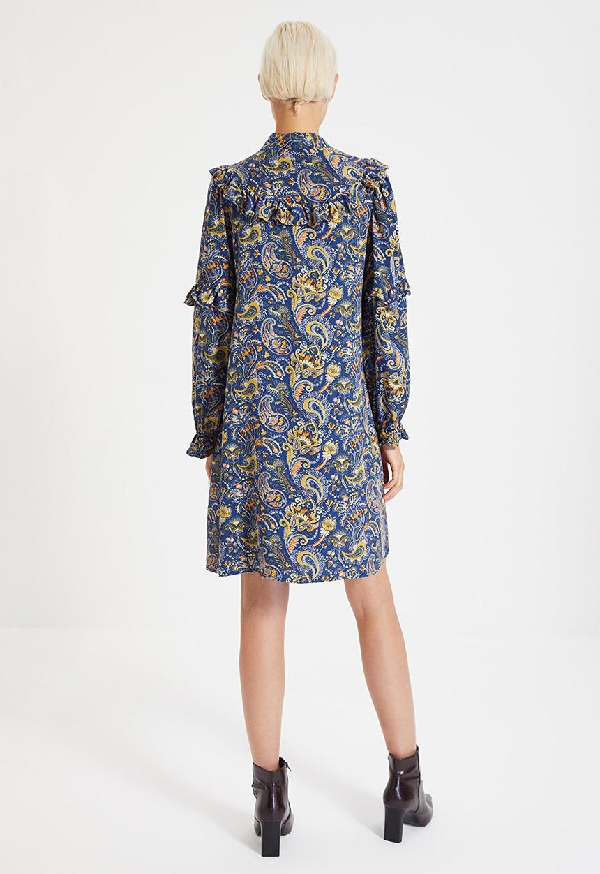 Trendyol - Patterned flow dress - multi