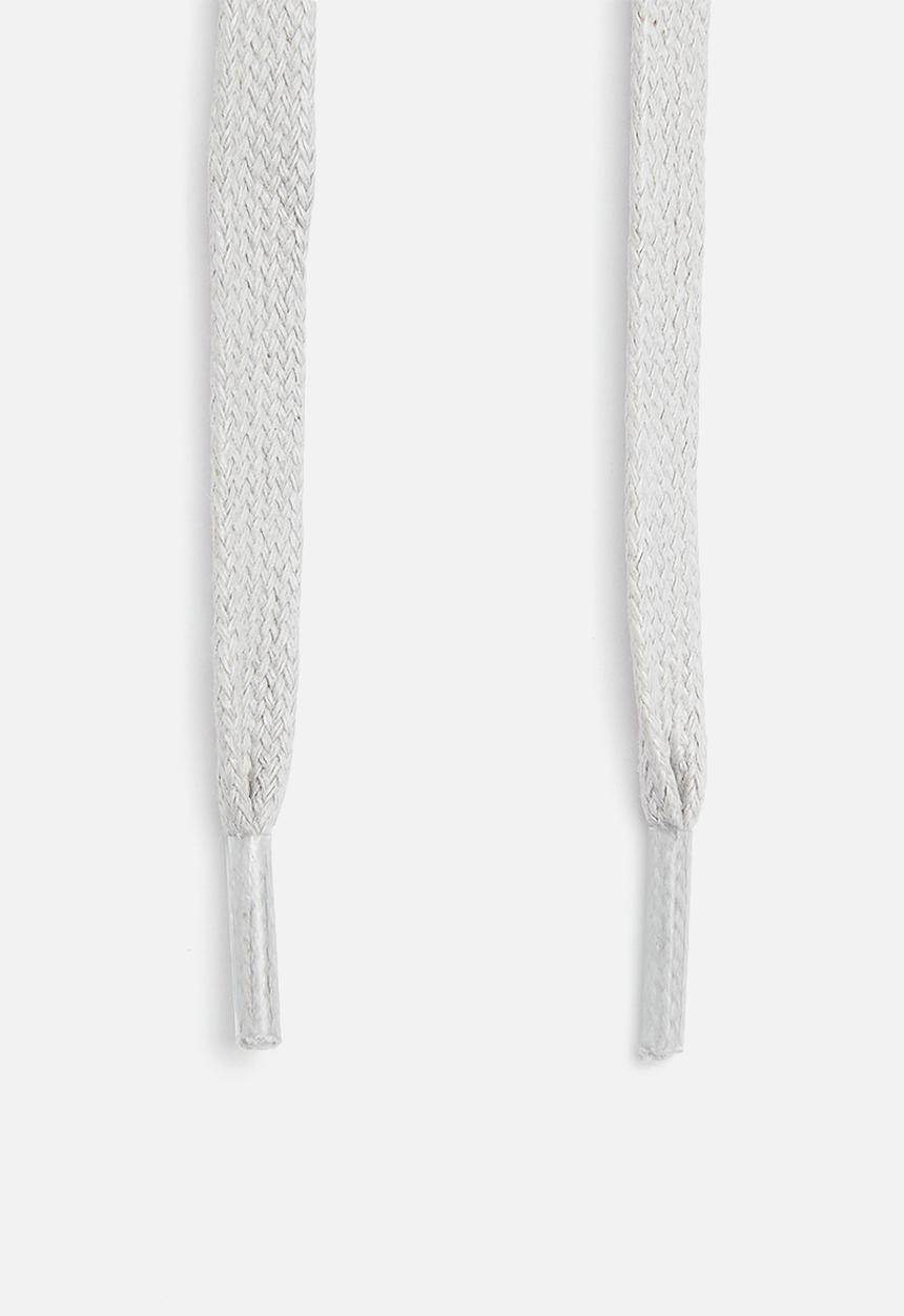 Binder - Waxed shoe laces 80cm - light grey